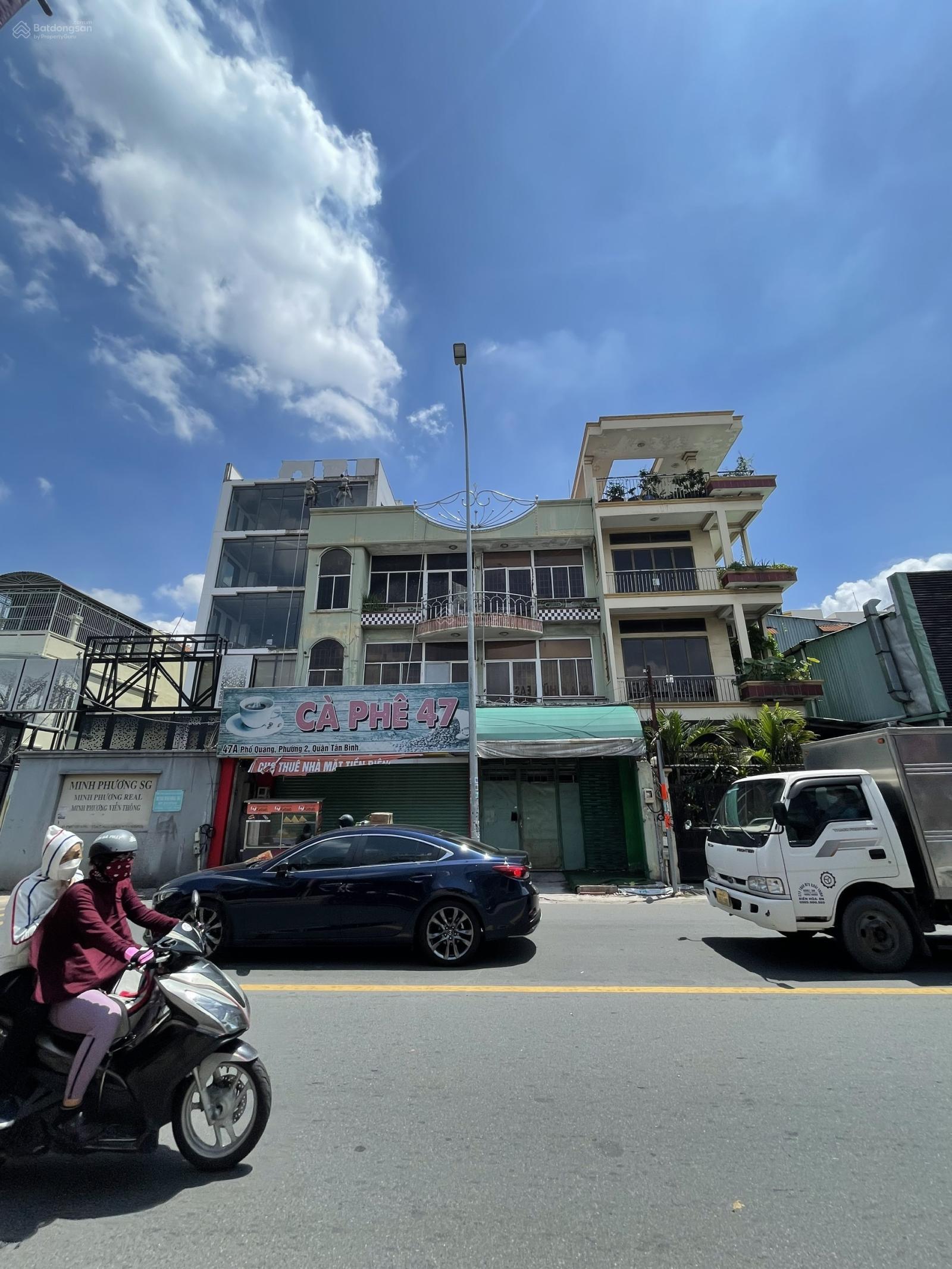 Bán nhà mt Phổ Quang, P. 9, Q. PN - 10x18m. CN 175m2 - hầm, 4 lầu - hđt 165tr/th - 57 tỷ