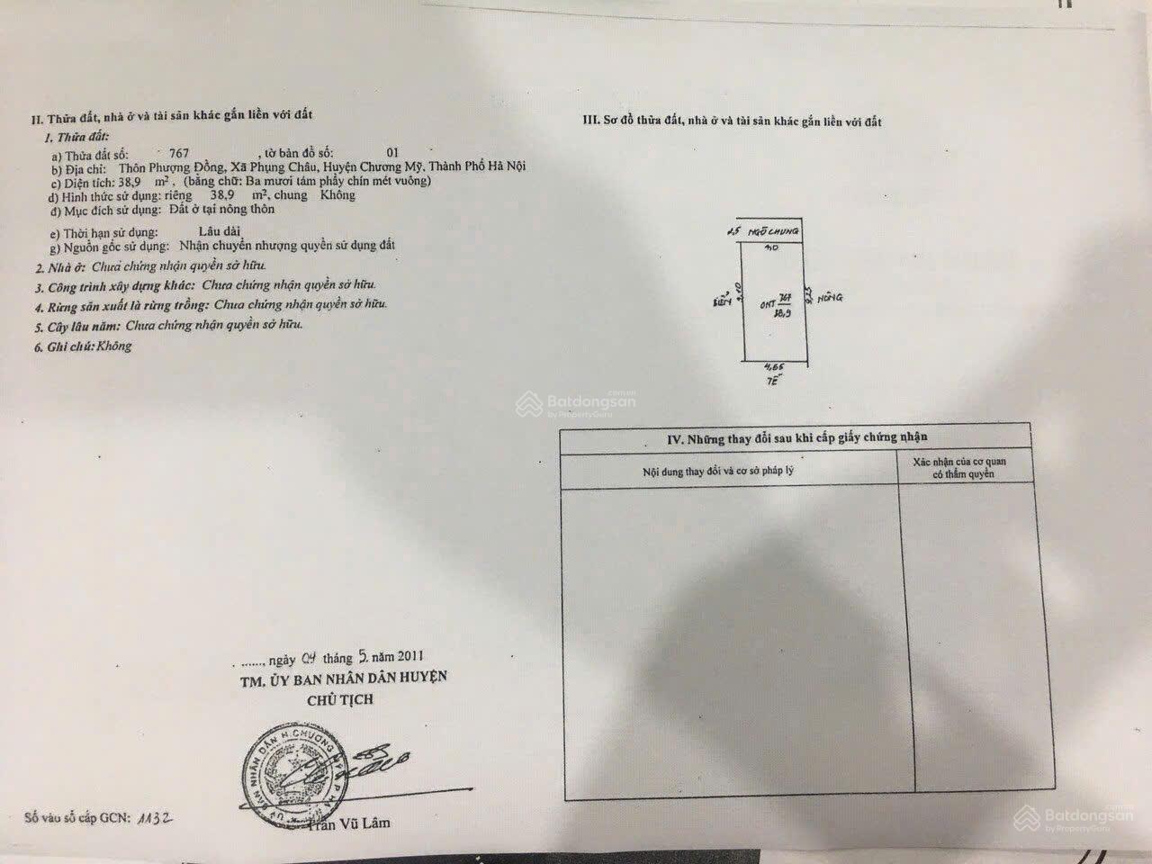 Bán đất Phụng Châu 39m2 lô góc ô tô vào tận nơi, giá 2tỷ95. LH 0989 462 ***
