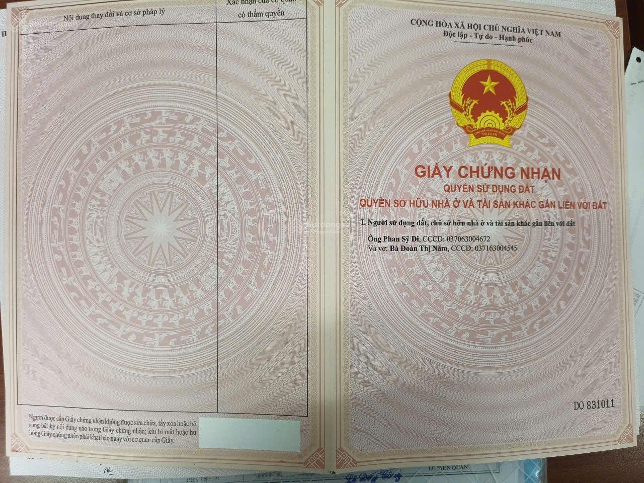Bán đất 5.7x18m thổ cư, Đường nhựa. Xã Trung Chánh, gần An Sương