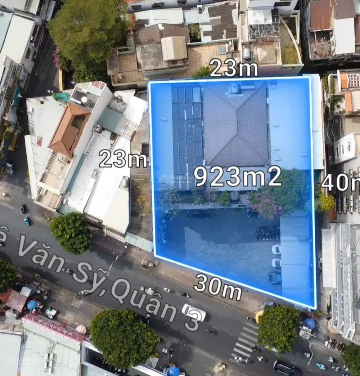 MT Lê Văn Sỹ, P.13, Q.3 - 26x38m. CN: 923m2 - 3 tầng - HĐT 850 tr/th - 385 tỷ MT Lê Văn Sỹ, P.13, Q.3 - 26x38m. CN: 923m2 - 3 tầng - HĐT 850 tr/th - 385 tỷ