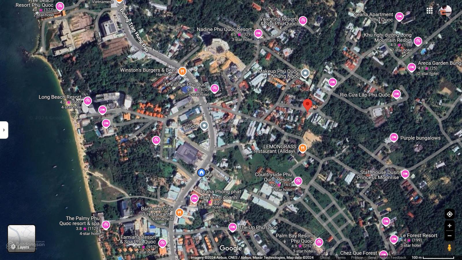 Bán 372m2 có sẵn 200m2 đất ở, có sẵn 5 phòng cho thuê, hẻm Trần Hưng Đạo, giá cực tốt chỉ 7,5 tỷ