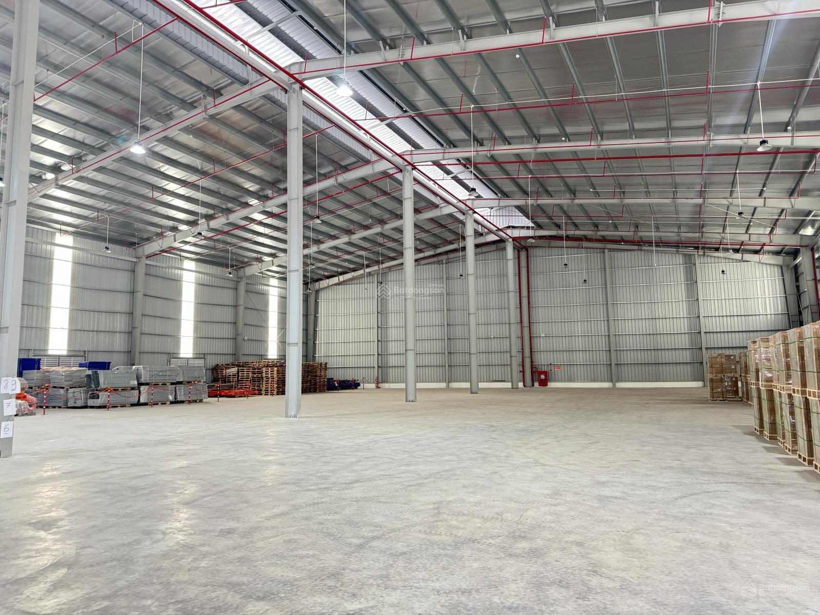 Cho thuê 4000m2 8000m2 kho xưởng PCCC tự động nghiệm thu tại KCN Yên Mỹ - Hưng Yên