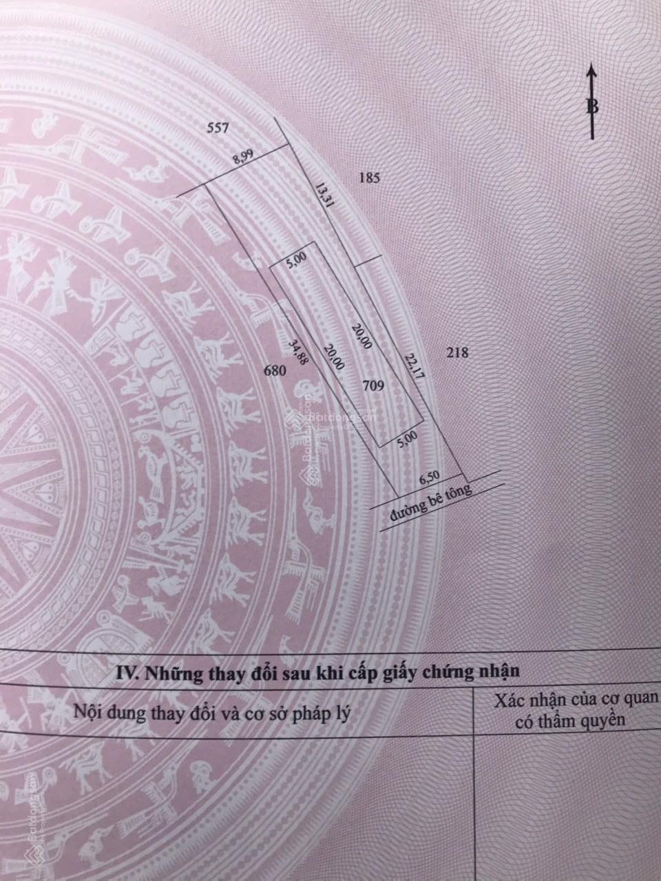 Đất 271m2 thành phố Gò Công, đường tỉnh ĐT873B, xã Tân Trung. 6,5x34m, nở hậu 9m, đã có sổ, 780tr