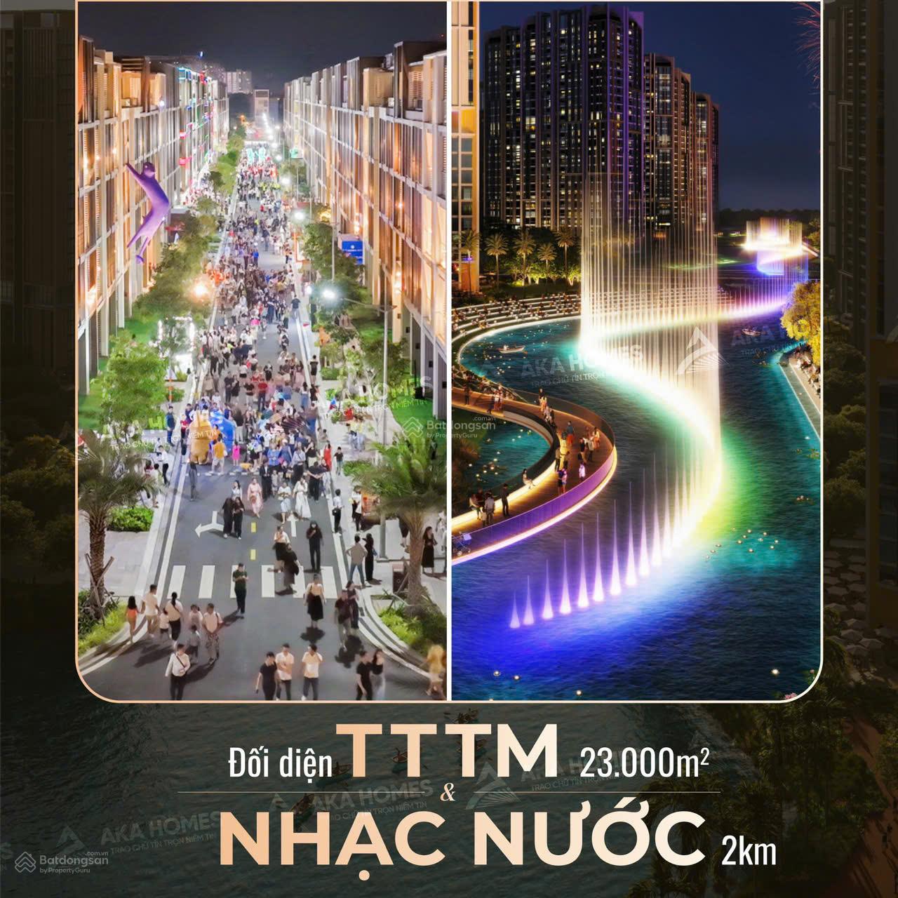 Căn hộ 2PN The Global City view kênh đào nhạc nước và sông thoáng đẹp