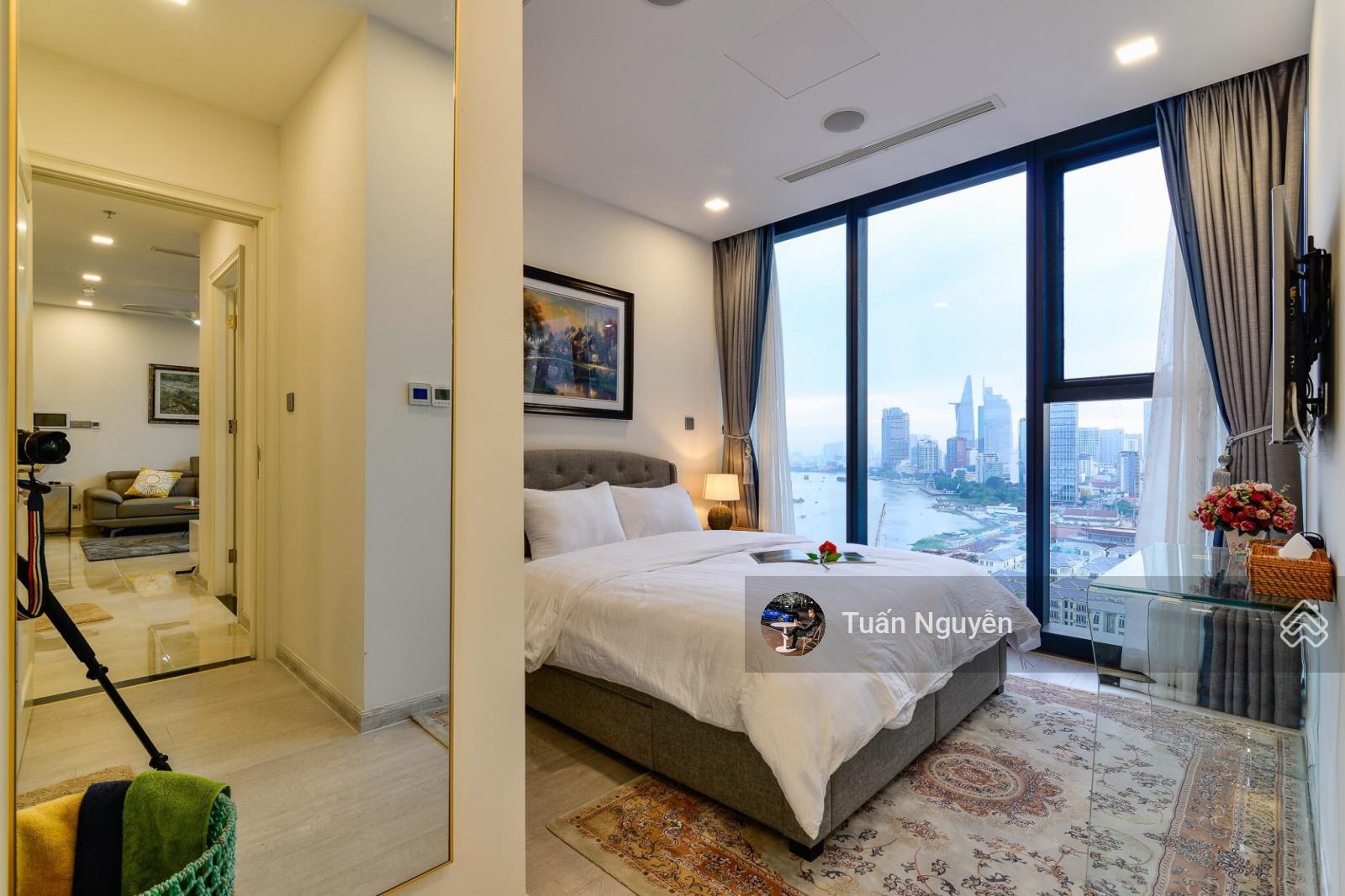 Giảm 4tr cho thuê gấp! CH 2PN Vinhomes Golden River View Bitexco giá 23tr - LH 0903 147 ***