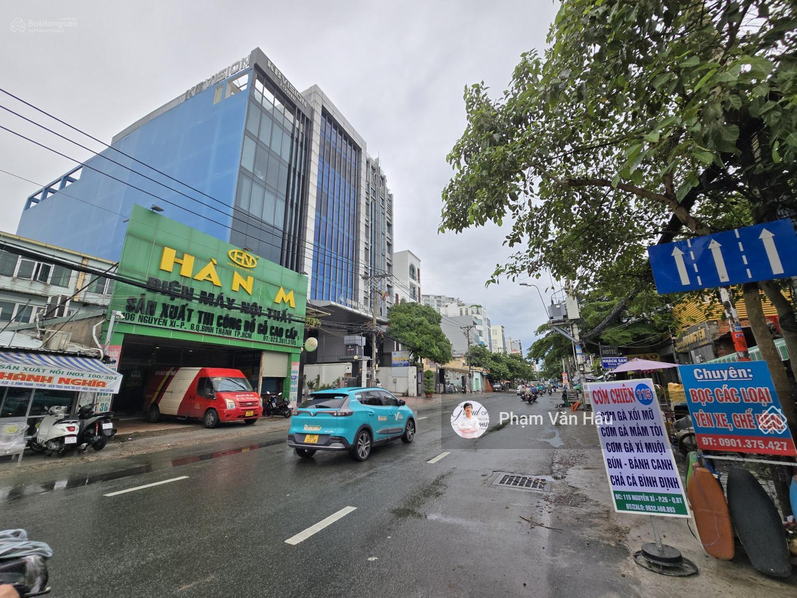 Sản phẩm tốt nhất Bình Thạnh hiện tại, tòa nhà 7 tầng 9x60m mặt tiền Nguyễn Xí đoạn đẹp nhất