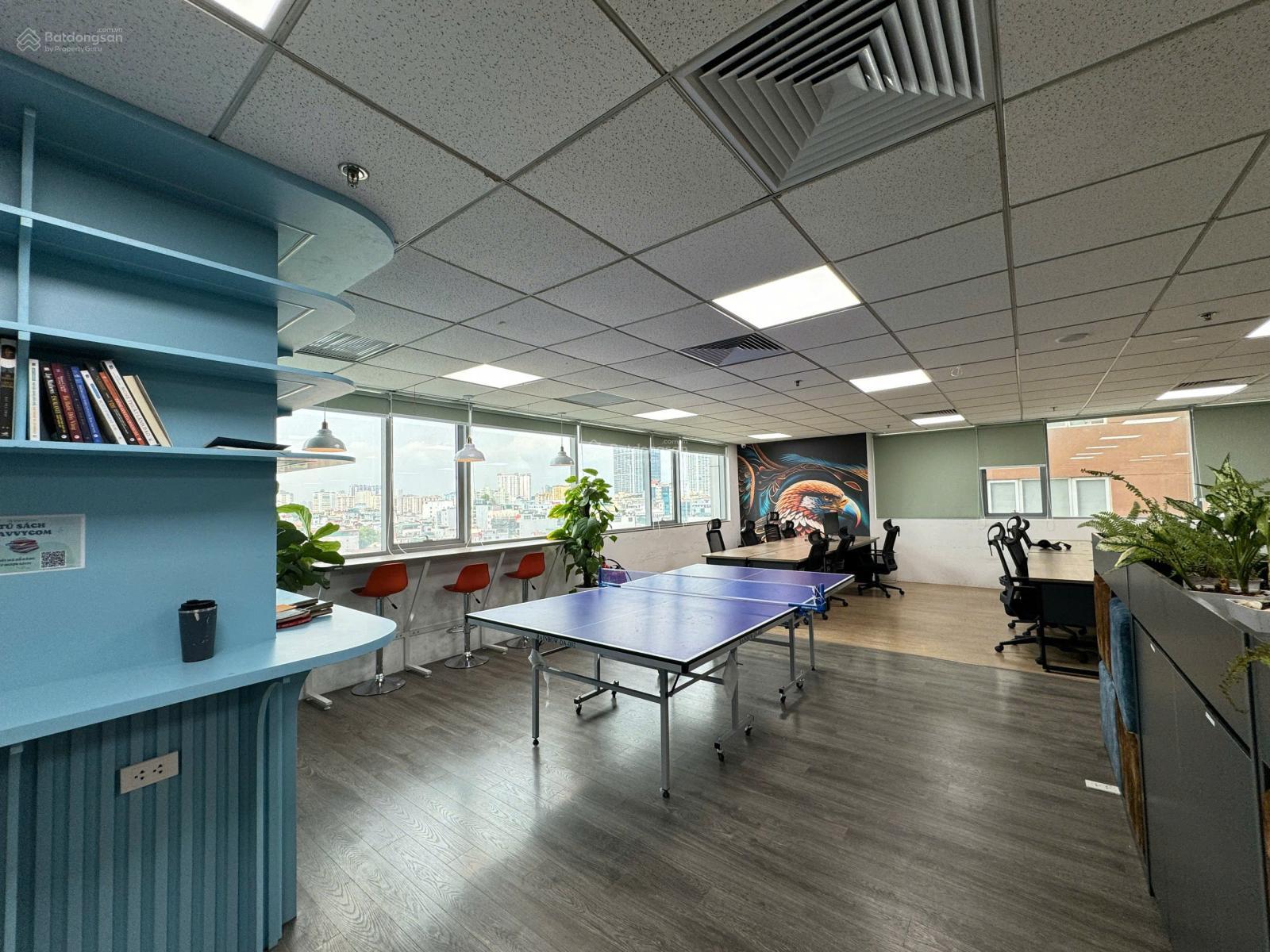 BQL chính chủ Comatce Tower 61 Ngụy Như Kon Tum cho thuê VP 200m2, 300m2, 500m2 đẹp có NT