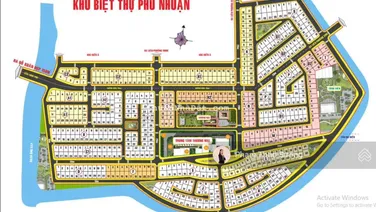 Giá siêu tốt! Bán gấp nền biệt thự 384 m2 KDC Phú Nhuận chỉ 75 triệu/m2 - đối diện Global City