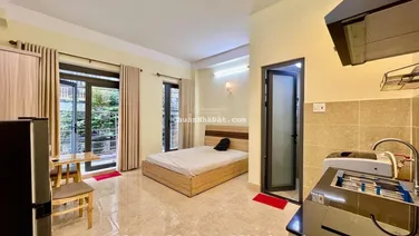 Siêu hot! Căn hộ studio balcony siêu thoáng 30m2 ngay Thành Thái Q10, ĐH Hoa Sen, cầu vượt 3/2