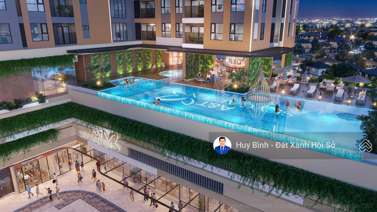 Bán căn góc 3 phòng A&T Sky Garden view HGX và sông SG, nhận nhà quý II 2026 - Hotline: 0901 899 ***