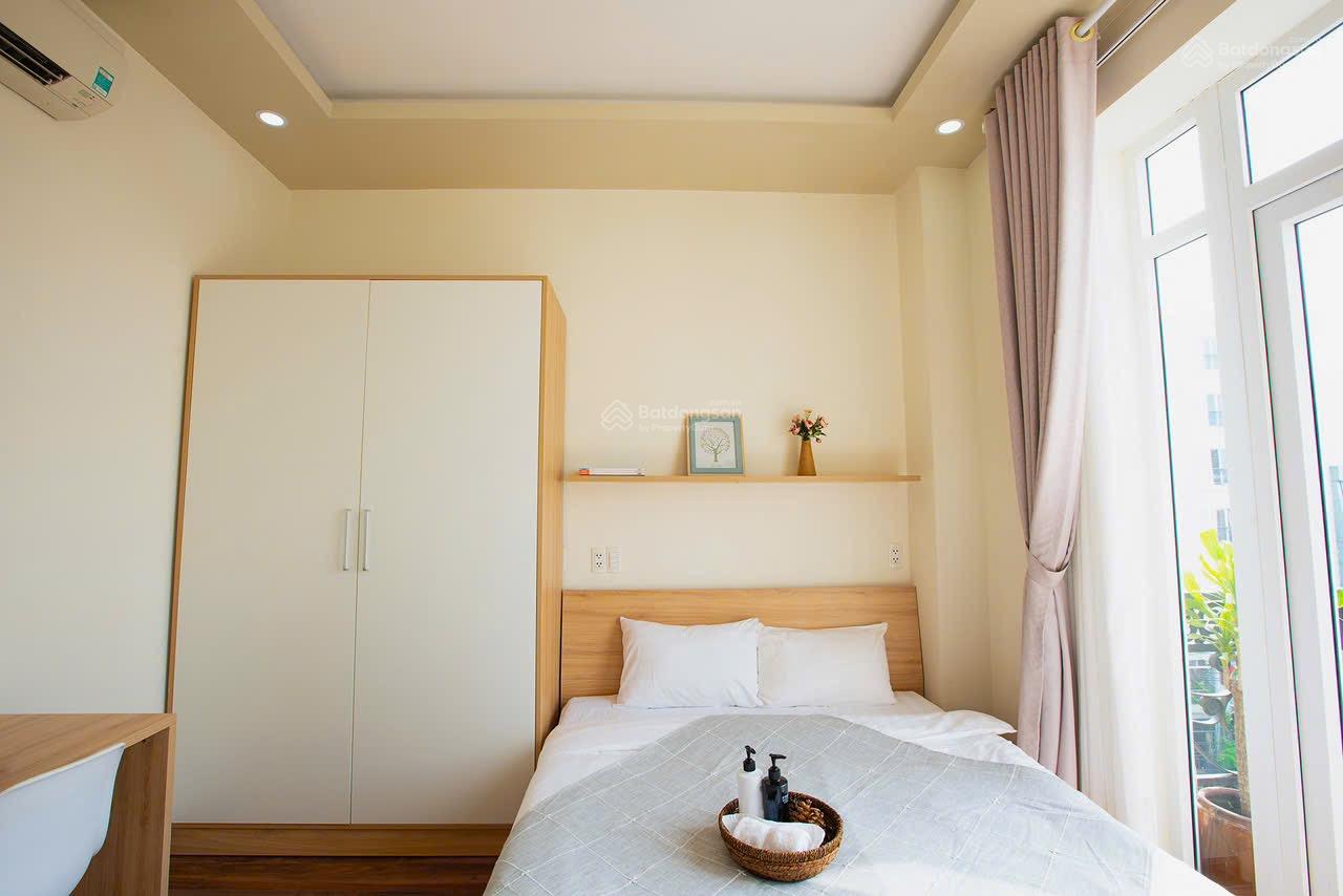 Cho thuê 1PN-2PN-studio- ban công full nội thất cao cấp - thang máy - dọn phòng - bảo vệ từ 8tr