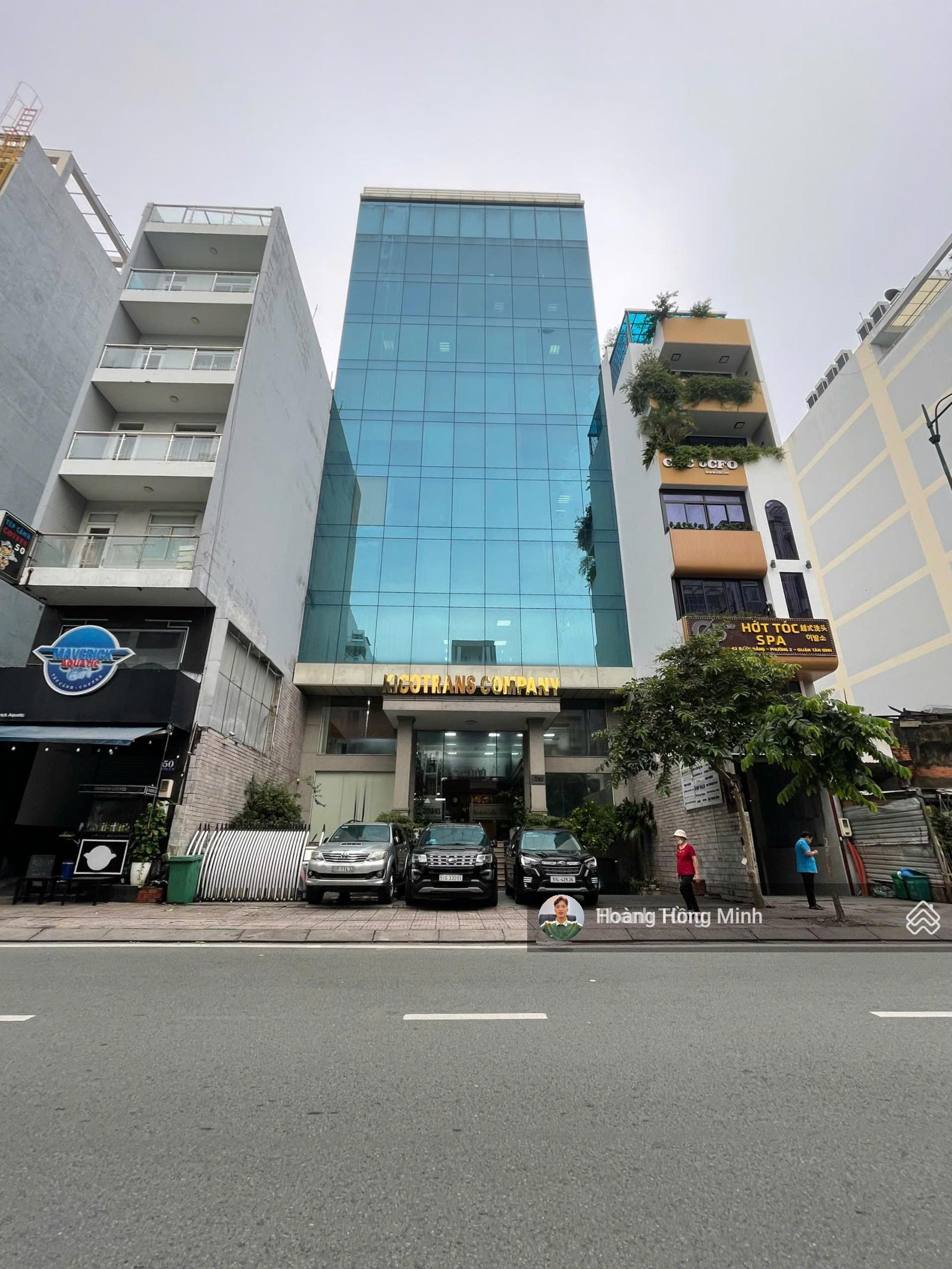 Tòa nhà Nguyễn Đình Chiểu, Quận 3 - 10x25m - hầm 7 tầng - HĐ thuê 300tr - giá 82 tỷ