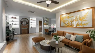 Tôi cần cho thuê căn 100m2 tại Stellar Garden, thiết kế 3PN tầng trung full nội thất giá 18tr/th