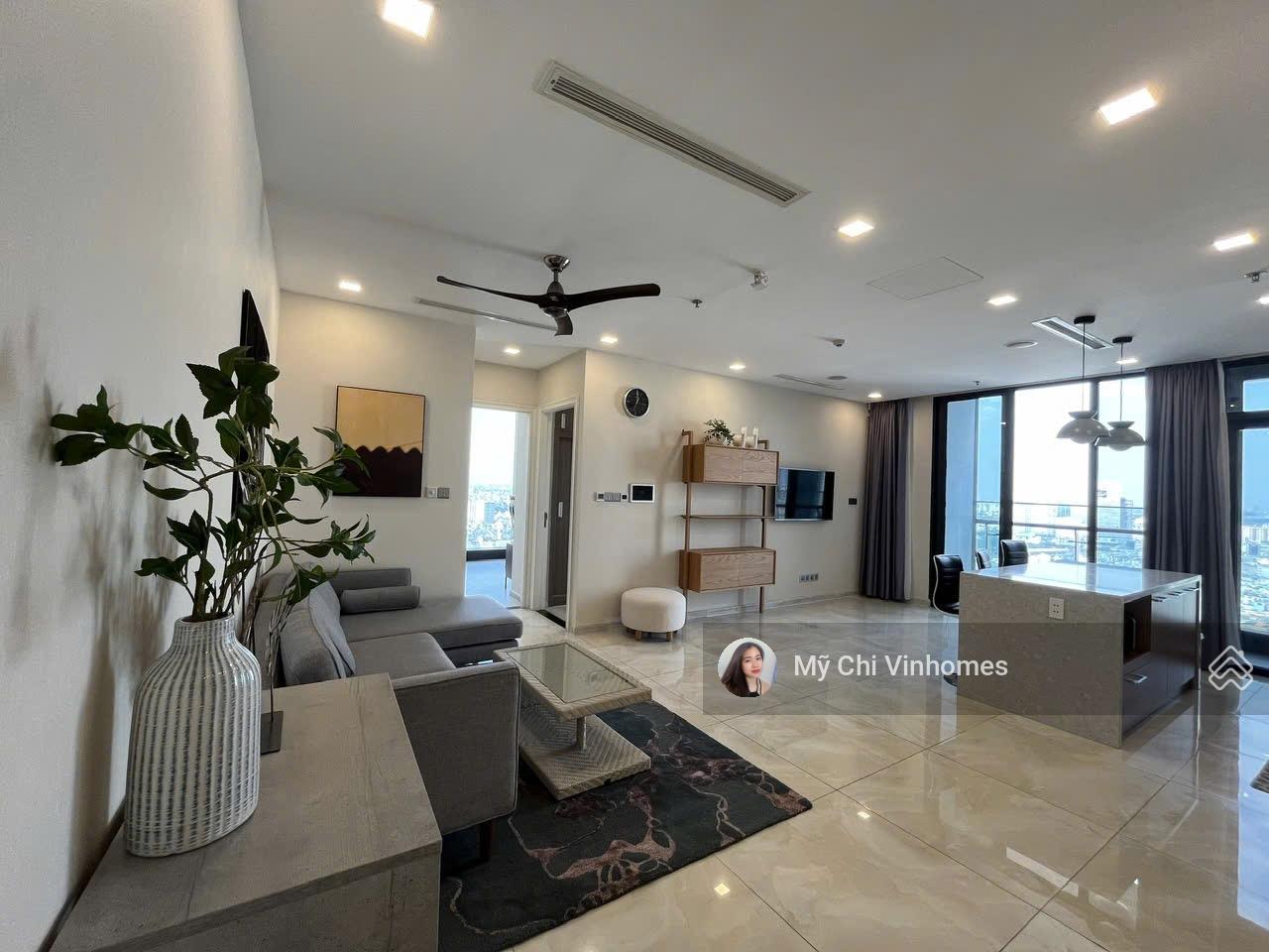 Chuyên cho thuê căn hộ Vinhomes Bason 3 Pn view sông, Landmark 81 và Bitexco giá từ 16tr/tháng