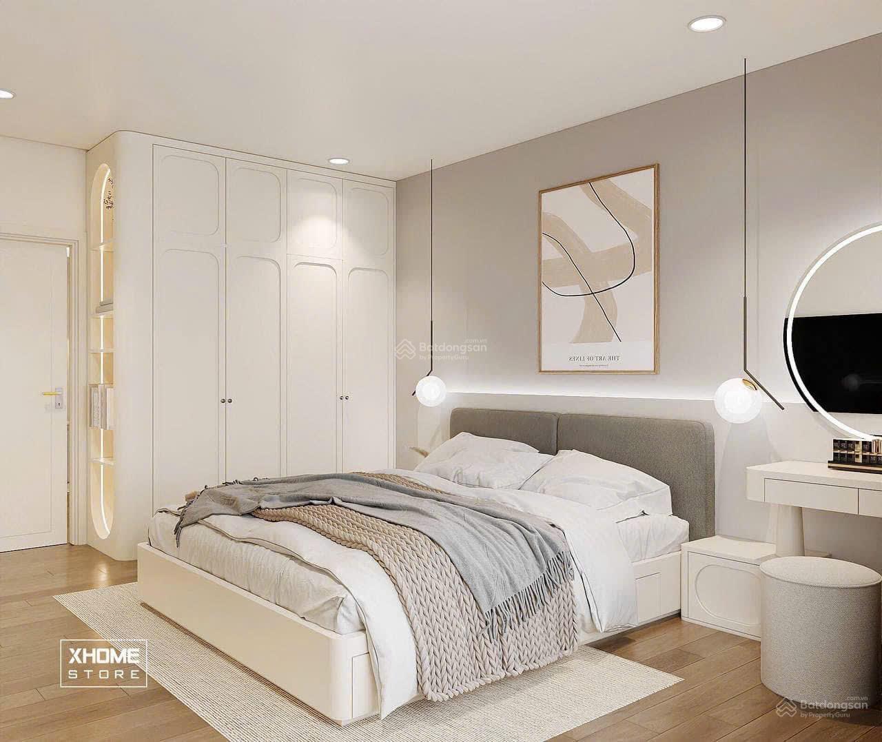 Cho thuê căn hộ chung cư tòa Center Point 27 Lê Văn Lương 68m2, 2 phòng ngủ, đủ đồ 15 triệu/tháng