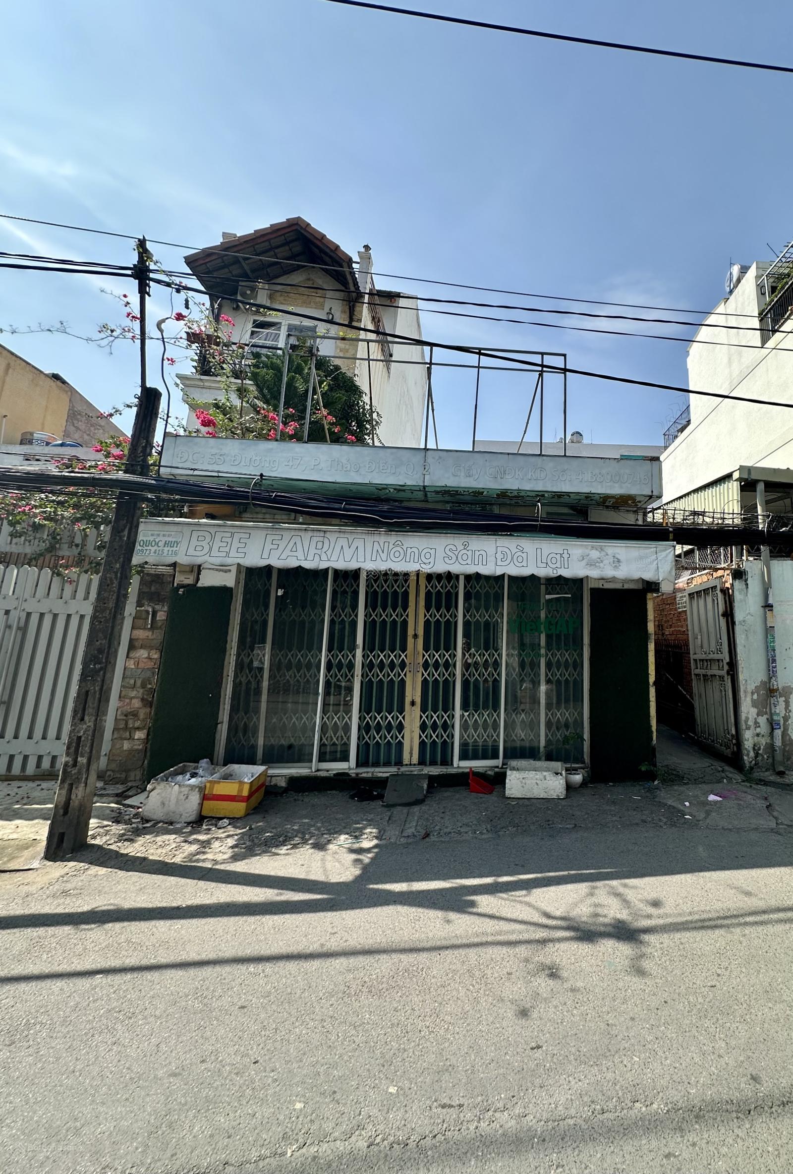 Mời gọi đầu tư XD nhà đất mặt tiền 37 tỷ - 168m2(6 x 29) - Xây dựng cao tầng - Thảo Điền - Thủ Đức