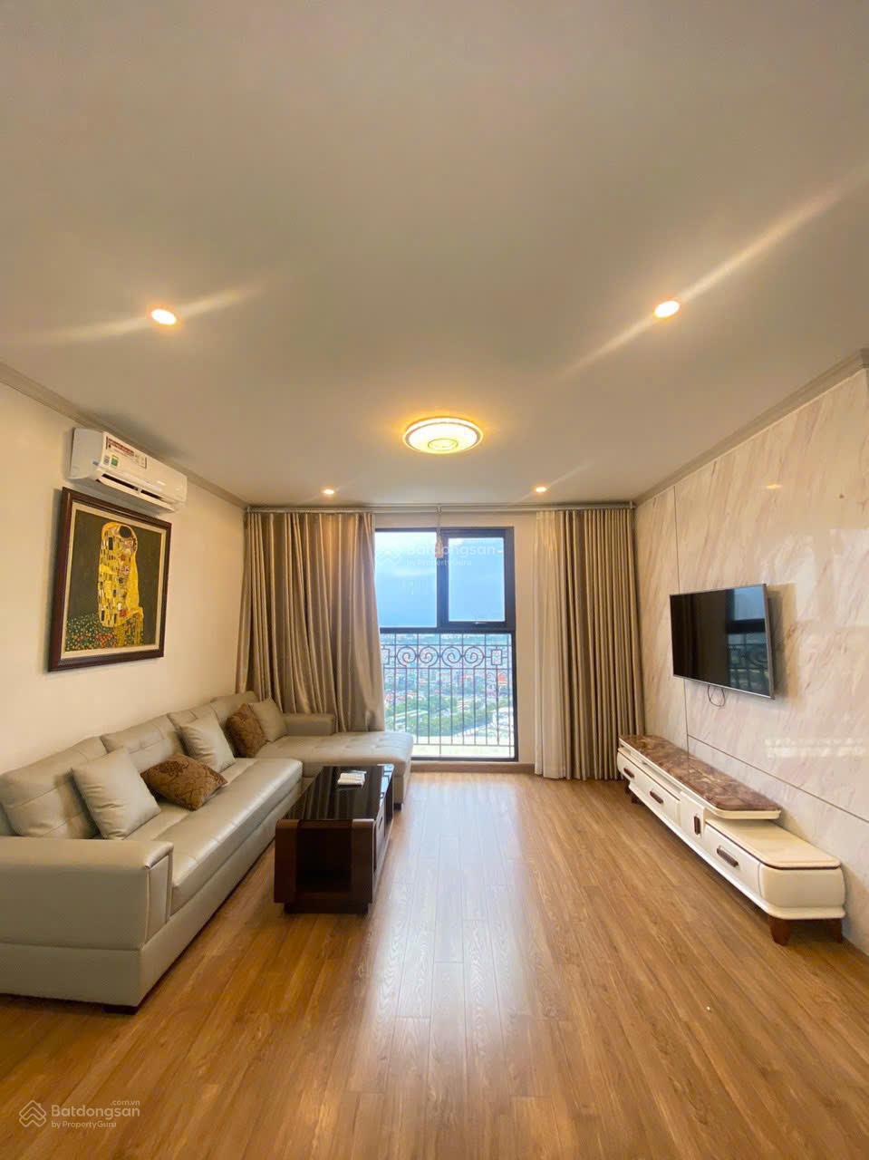 Cho thuê căn hộ Trinity Tower Mễ Trì, 2PN, 2WC view hồ giá 12 tr/tháng