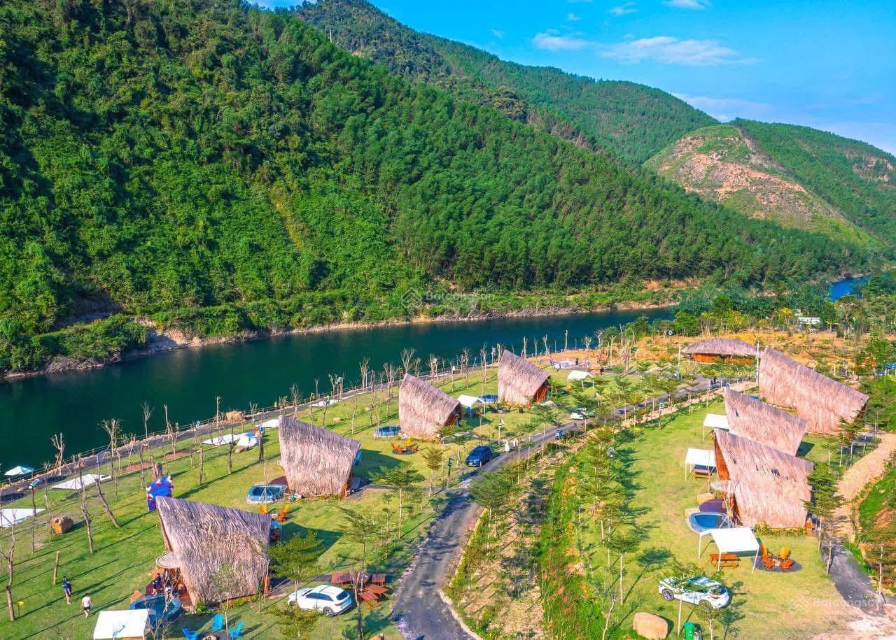 Bán nhà vườn cực lớn tại Hòa Bắc, DT 3,5hecta, phong thủy cực đẹp, lưng tựa núi view sông Cu Đê