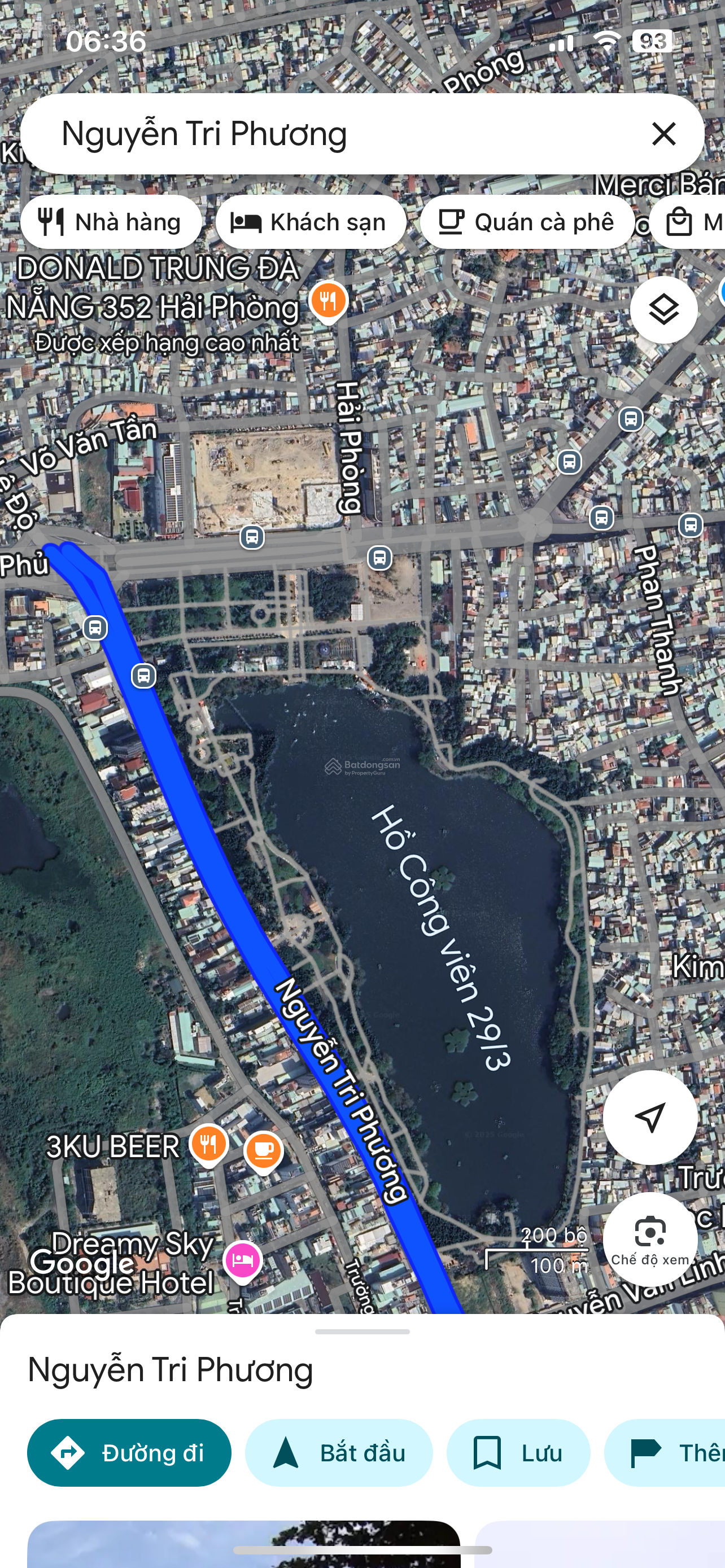 Bán nhà mặt tiền đường Nguyễn Tri Phương đối diện công viên 29/3 - Diện tích 351m2 - Gọi Đàm Tiến