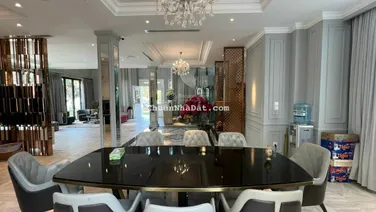 Bán Biệt Thự Mỹ Thái 3 PMH Q7 dt 12x20m góc 2mt đường lớn giá 60 tỷ lh 0938 775 *** Mr An