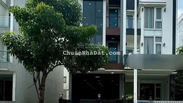 Cho thuê nhà phố Thạnh Mỹ Lợi, 5x20m, hầm, 4 tầng. 45 tr/th. Quân 0901 380 ***