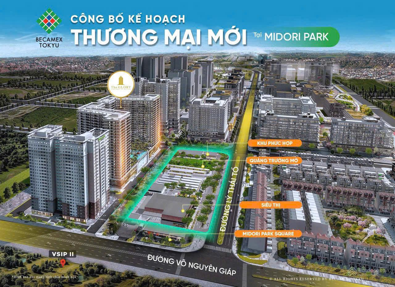 Midori Park The Glory - căn hộ Nhật cạnh siêu thị Nhật tại Bình Dương
