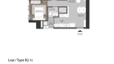 Bán căn hộ 2PN góc tháp A5 view Đông Bắc dự án Eaton Park, giá 9,7 tỷ