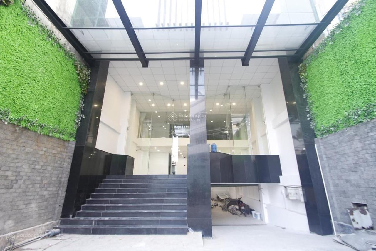 Cho thuê nhà nguyên căn mặt tiền Thăng Long, P. 4, Q. TB, Hầm trệt 4 lầu, full nội thất văn phòng