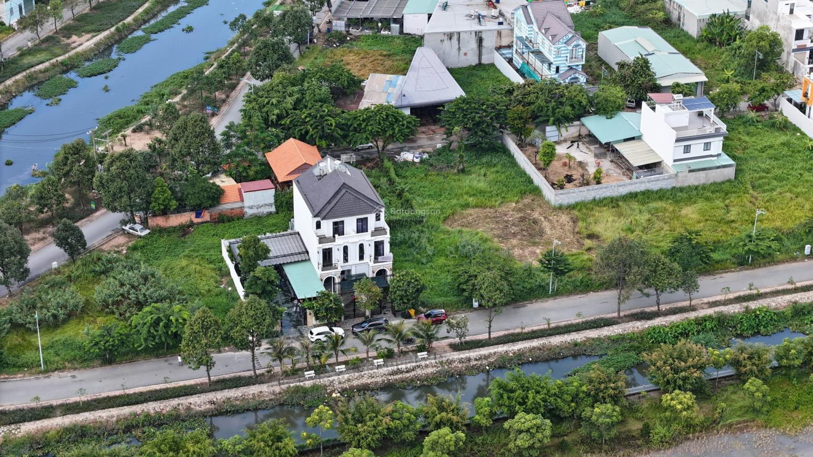 Lô đất biệt thự mặt tiền view sông (354m2) đối diện bệnh viện Hạnh Phúc