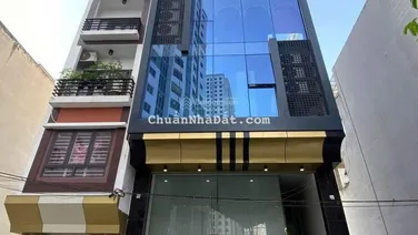 Cho thuê tòa nhà 8 tầng thang máy ngõ 34 Nguyên Hồng, Đông Đa. DT: 80m2, phòng cháy đầy đủ, nhà mới