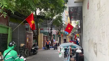 Em bán mảnh đất 90m2 MT 4,5m tại đường Lĩnh Nam, Hoàng Mai ngõ 4,5m ô tô vào nhà hoặc đỗ cửa