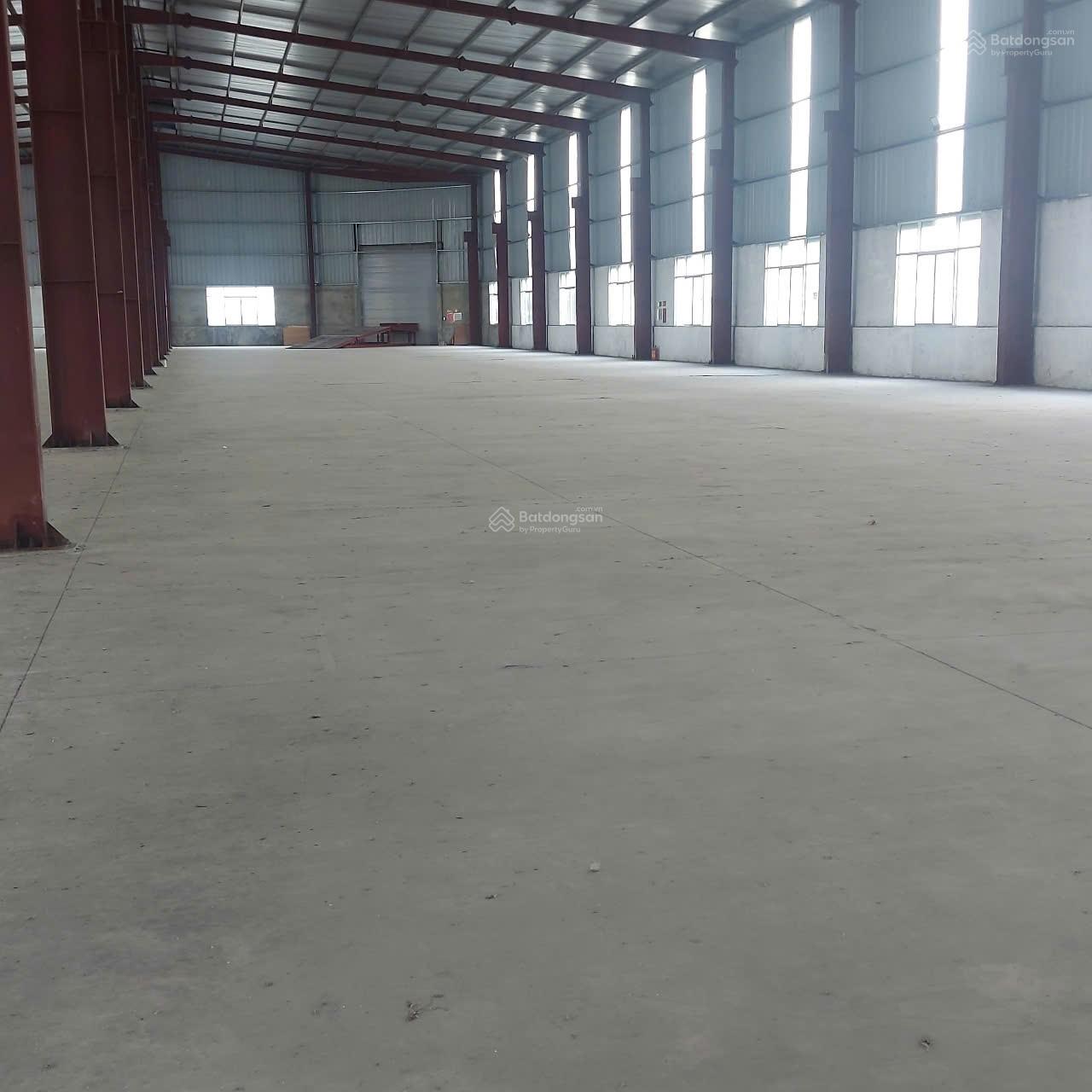 Cho thuê DT 1500m2 và 4800m2 nhà xưởng tại KCN Đồng văn giá 90 nghìn/m2/tháng