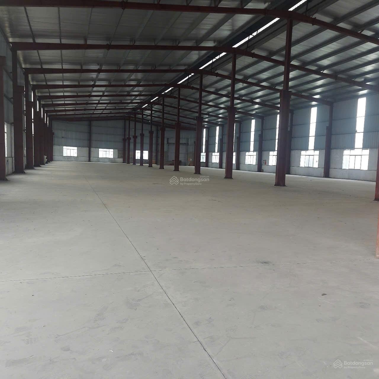 Cho thuê DT 1500m2 và 4800m2 nhà xưởng tại KCN Đồng văn giá 90 nghìn/m2/tháng