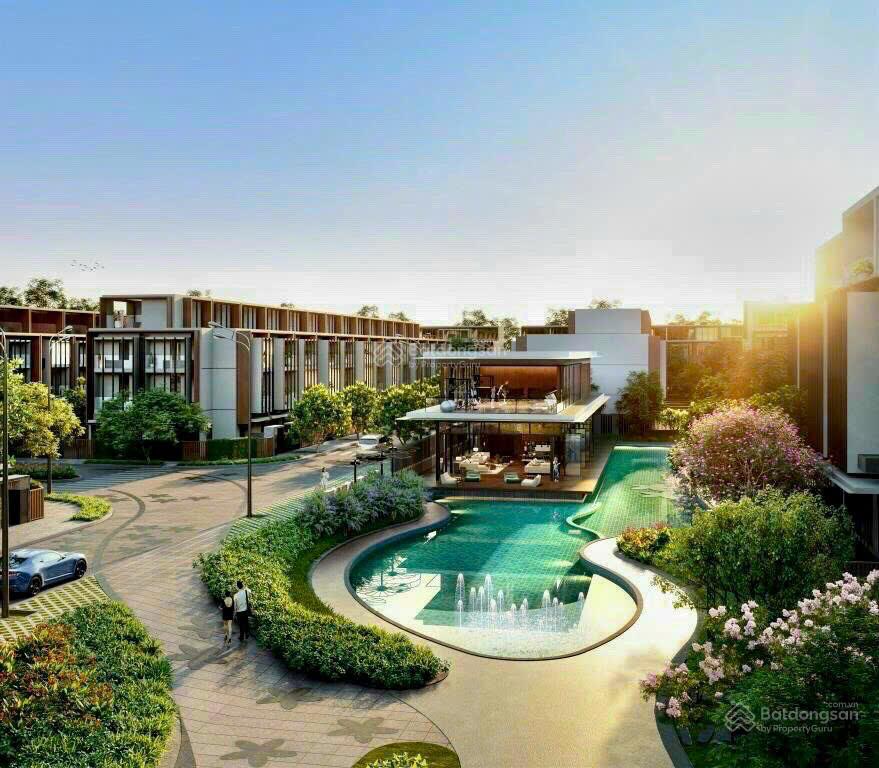 Nhà phố đối diện công viên trung tâm 2 mặt tiền siêu đẹp, DT 6x21,5m (120m2), giá 29,2 tỷ (có VAT) Nhà phố đối diện công viên trung tâm 2 mặt tiền siêu đẹp, DT 6x21,5m (120m2), giá 29,2 tỷ (có VAT)