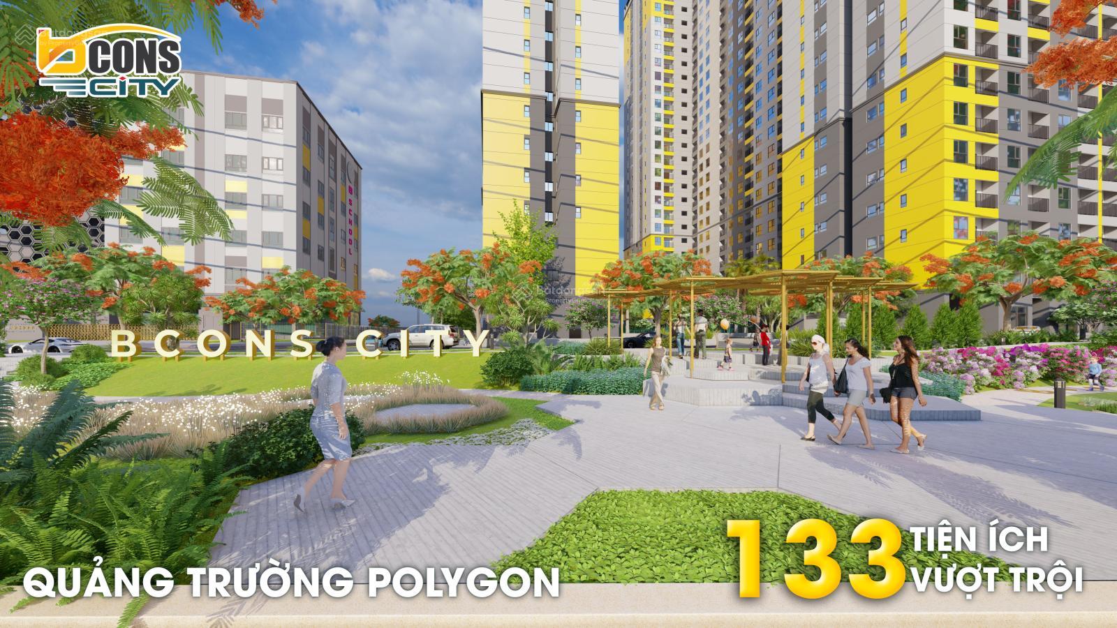 Bán căn hộ Bcons City - Green Shapphire, TT trước chỉ 320 triệu, cuối 2025 giao nhà
