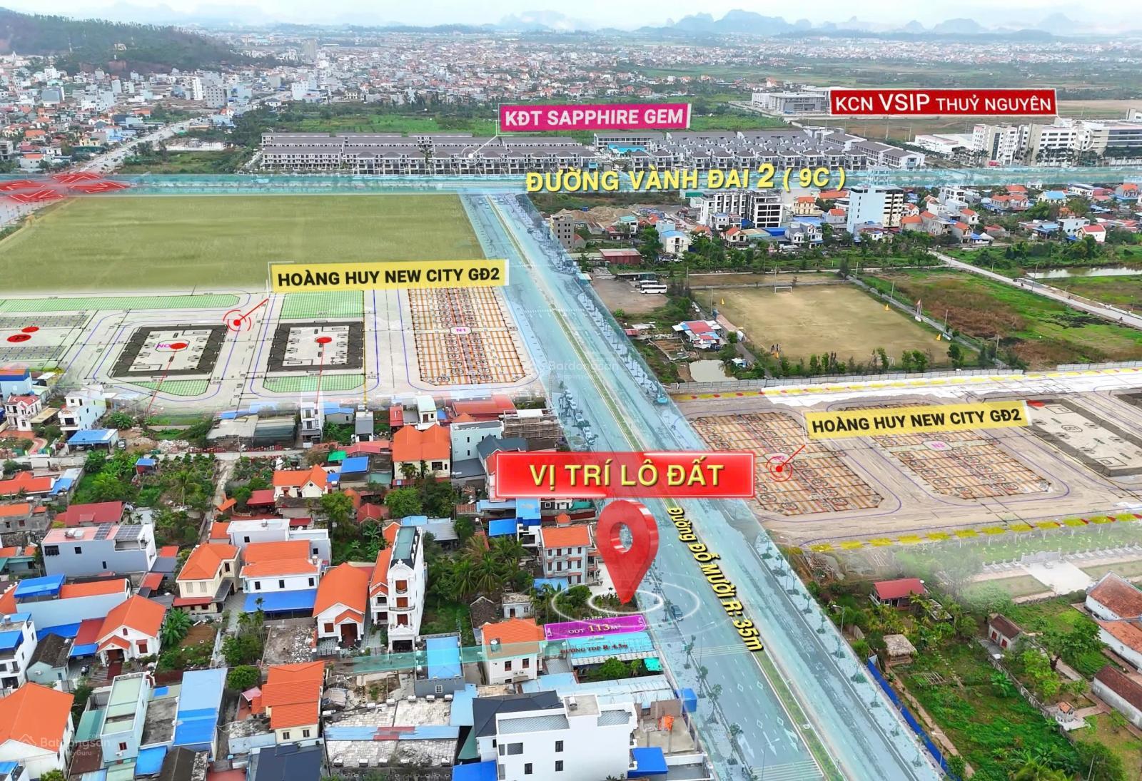 Lô góc - mặt đường Đỗ Mười 113m2 ngang 5m nở hậu 5.26m