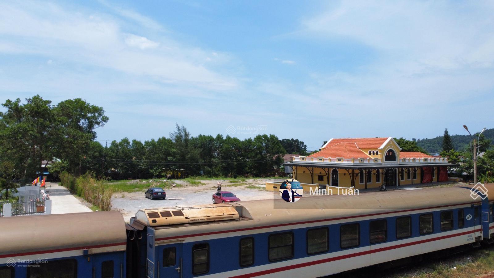 Bán thửa đất siêu hiếm - view ngắm trực diện tàu du lịch hơi nước và nhà ga tàu lửa độc đáo nhất VN