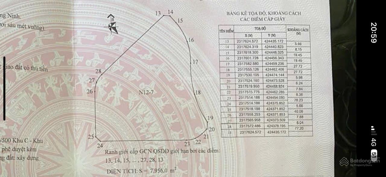 Bán đất khách sạn ô góc 4 mặt tiền đường, Trung tâm khu du lịch Bãi Cháy Hạ Long
