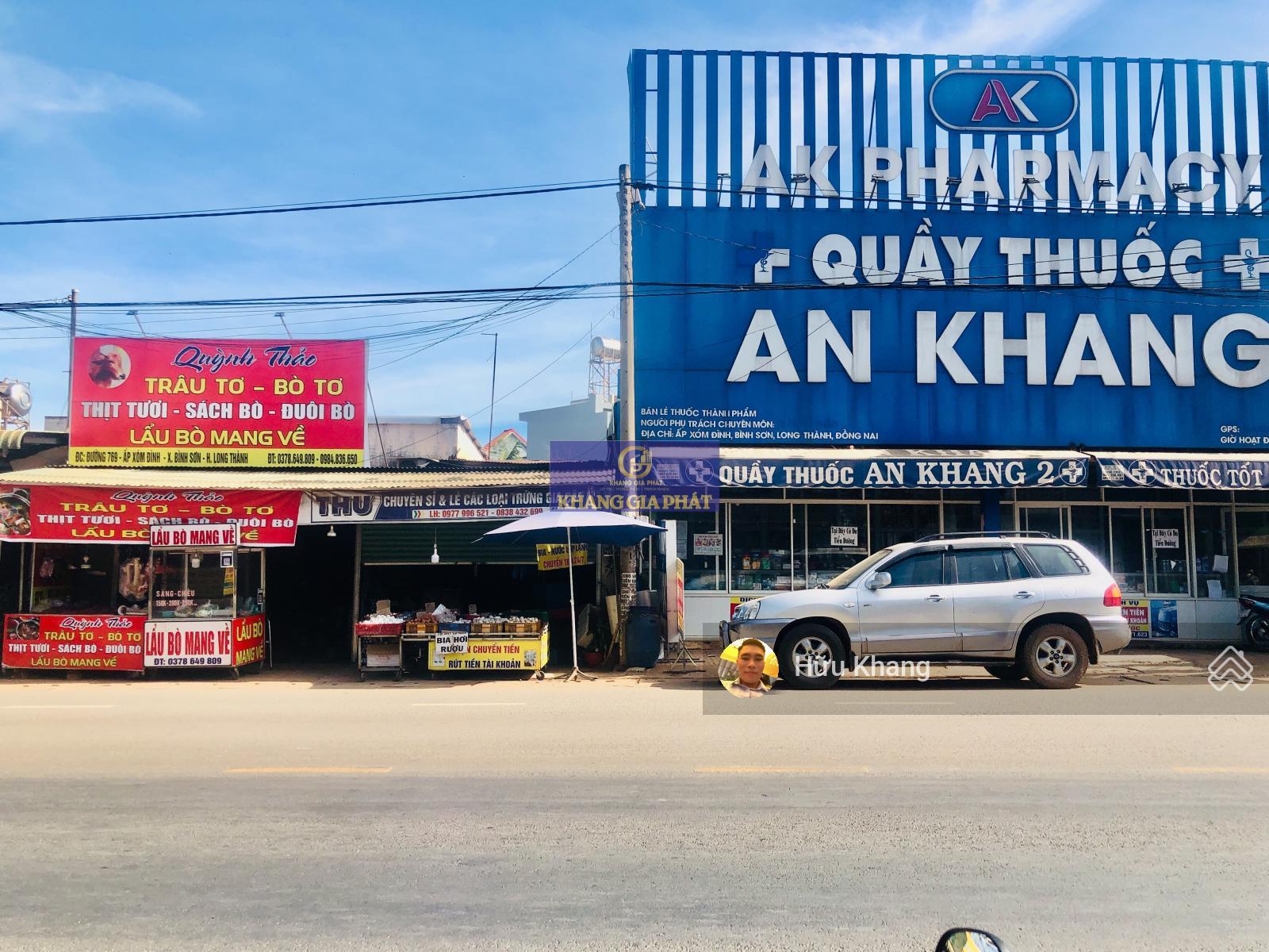 Ngộp - bán nhà mặt tiền đường ĐT 769 Bình Sơn, DT 318m2 thổ cư 275m2 sổ sẵn đang cho thuê 13tr/th