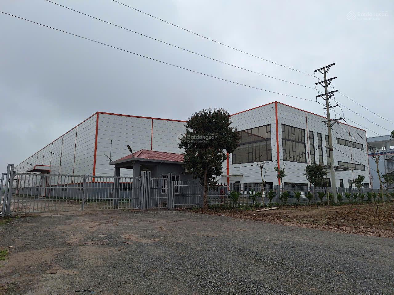 Cho thuê 3 xưởng ốp Panel, hiện đại, chuẩn khu Yên Mỹ DT 15.000m, 20.000m - 30.000m2 biệt lập