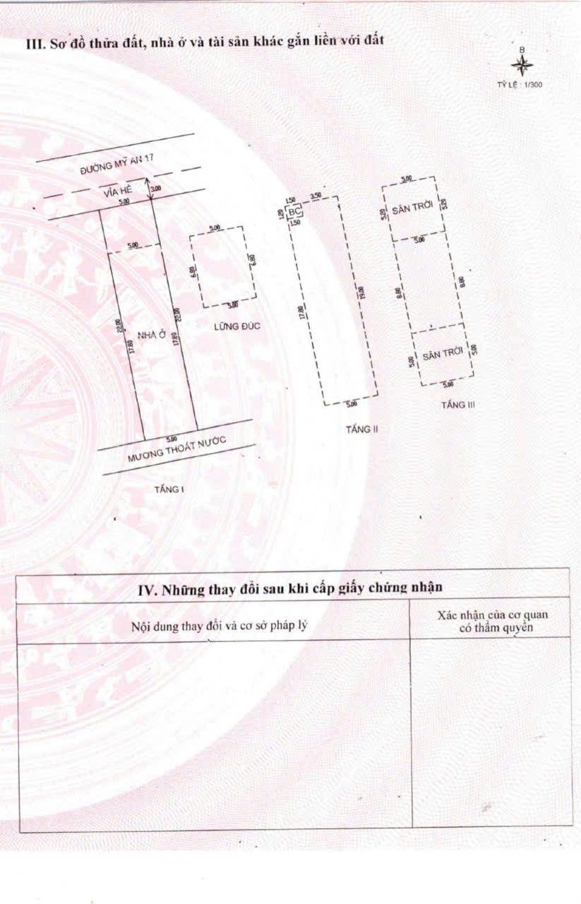 Bán nhà 3 tầng đường Mỹ An 17 gần Đại học Kinh tế Đà nẵng cách sông Hàn 100m