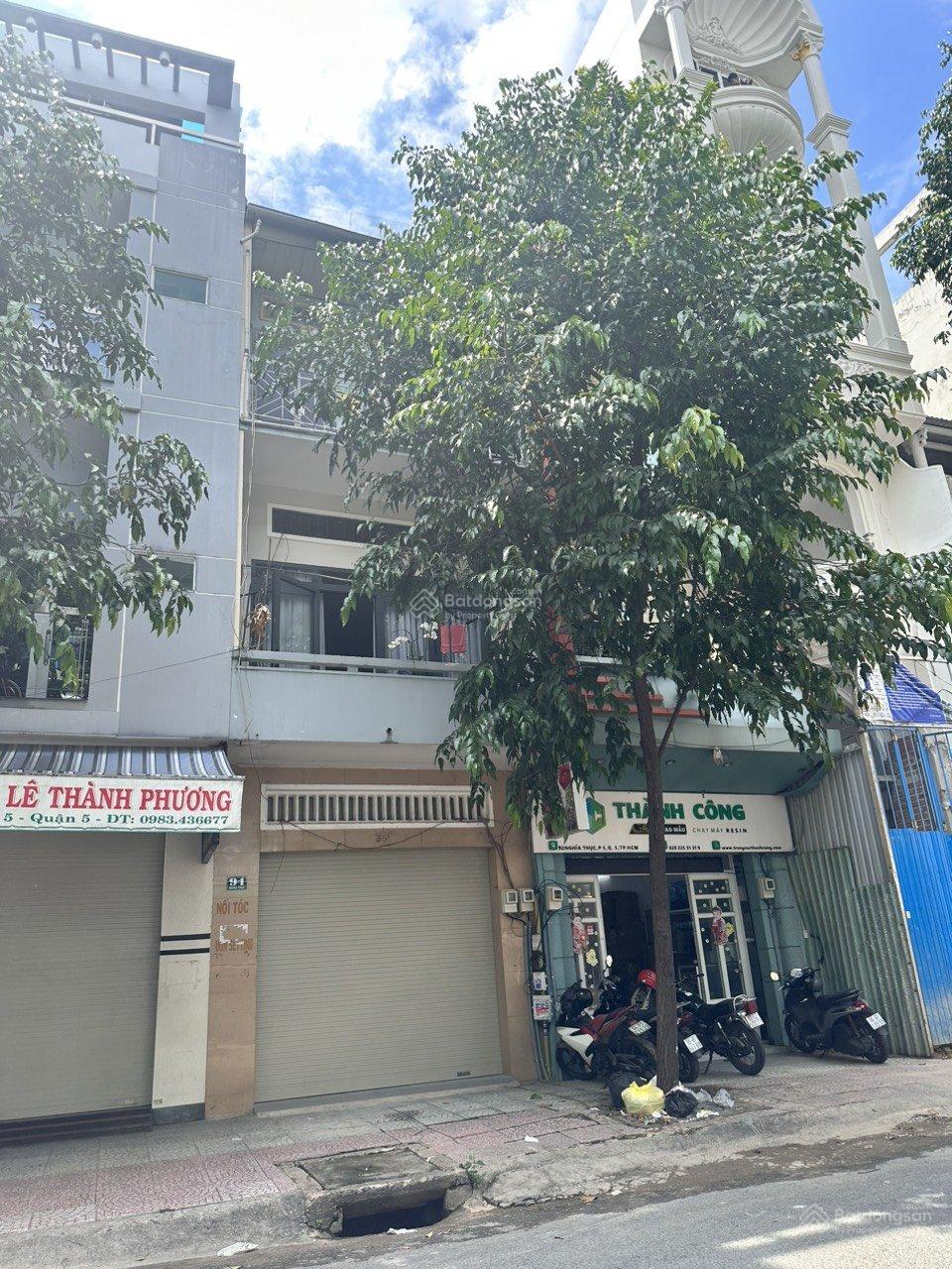 Mặt tiền Nghĩa Thục - Nhiêu Tâm, Q5, DT: 4x19m khu KD vàng bạc, giá cực rẻ chỉ 26 tỷ