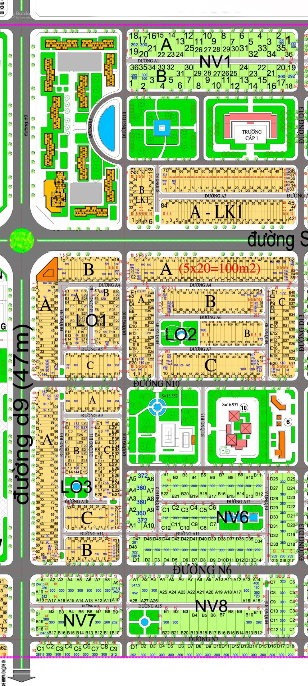 Cần bán đất nền nhà phố, liên kế, diện tích 120 - 175m2, khu dân cư Long Thọ Phước An