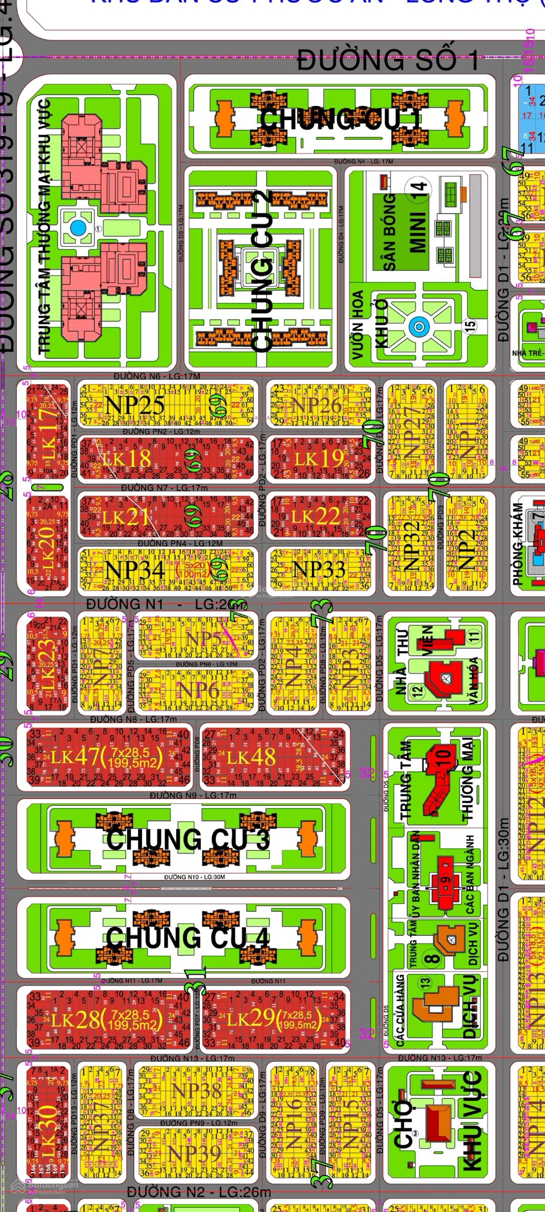 Cần bán đất nền nhà phố, liên kế, diện tích 120 - 175m2, khu dân cư Long Thọ Phước An