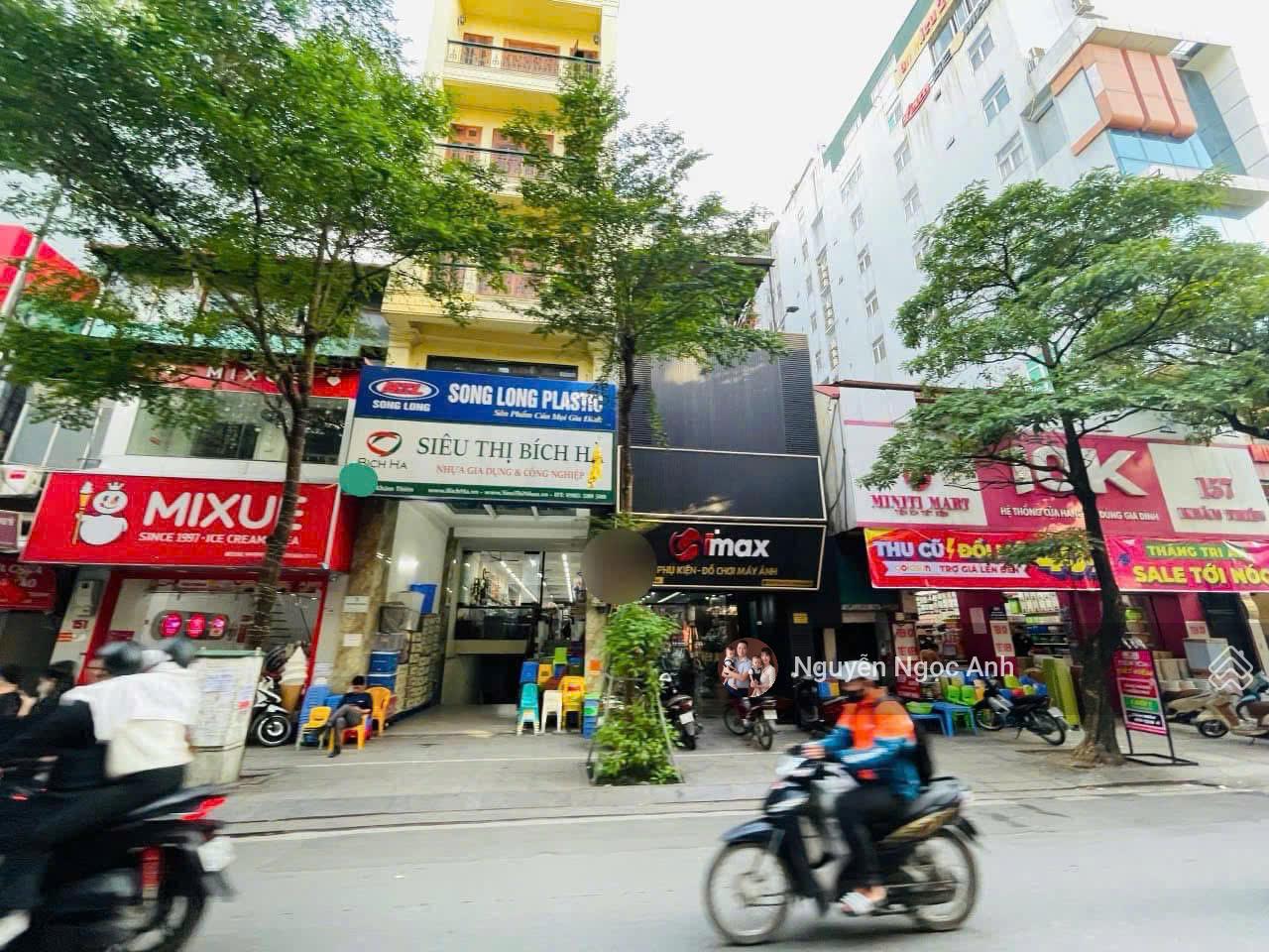 Bán nhà mặt phố Khâm Thiên, Đống Đa 74m2 22.5 tỷ cực đẹp sẵn cho thuê cửa hàng có dòng tiền sẵn