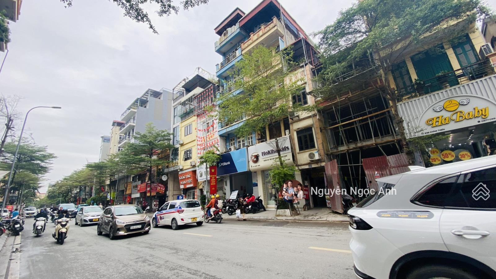 Bán nhà mặt phố Khâm Thiên, Đống Đa 74m2 22.5 tỷ cực đẹp sẵn cho thuê cửa hàng có dòng tiền sẵn