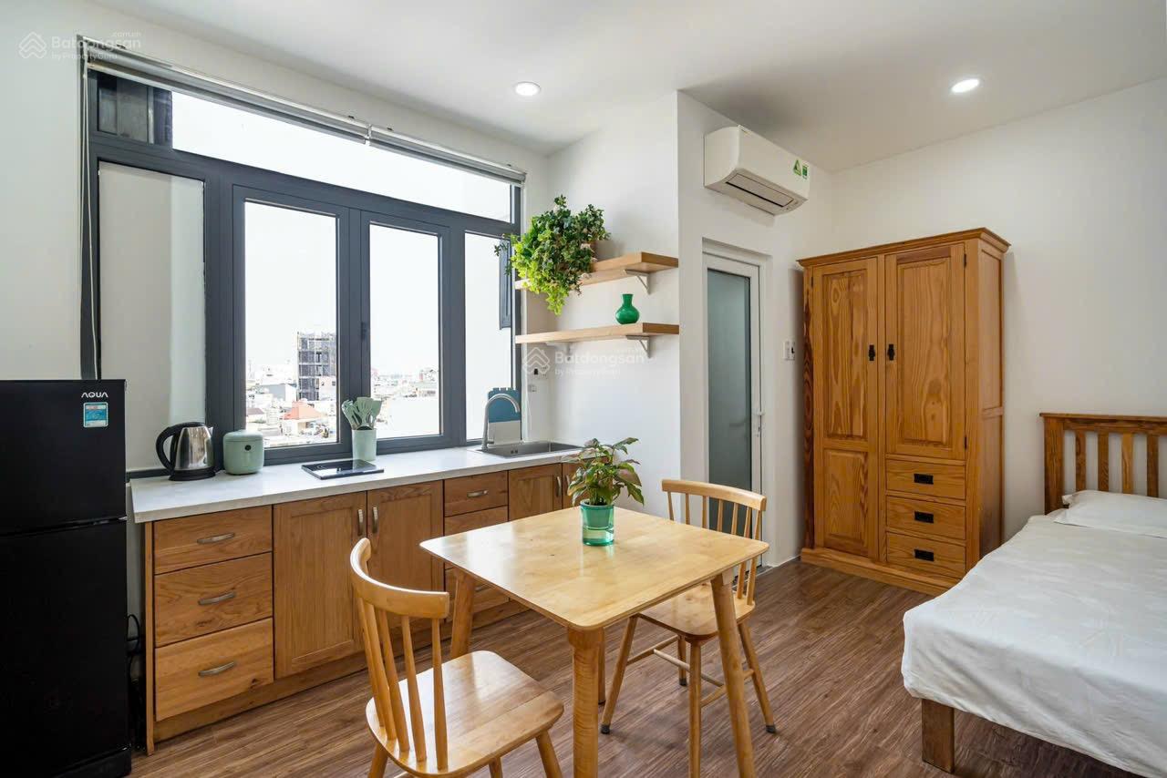 Cho thuê CH/CC mini full nội thất máy giặt riêng 40m2 ngay CV Hoàng Văn Thụ