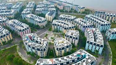 Nhà phố LK mang phong cách Địa Trung Hải - Harbor Bay Hạ Long QN. Xây thô 5 tầng. Giá chỉ trên 6 tỷ