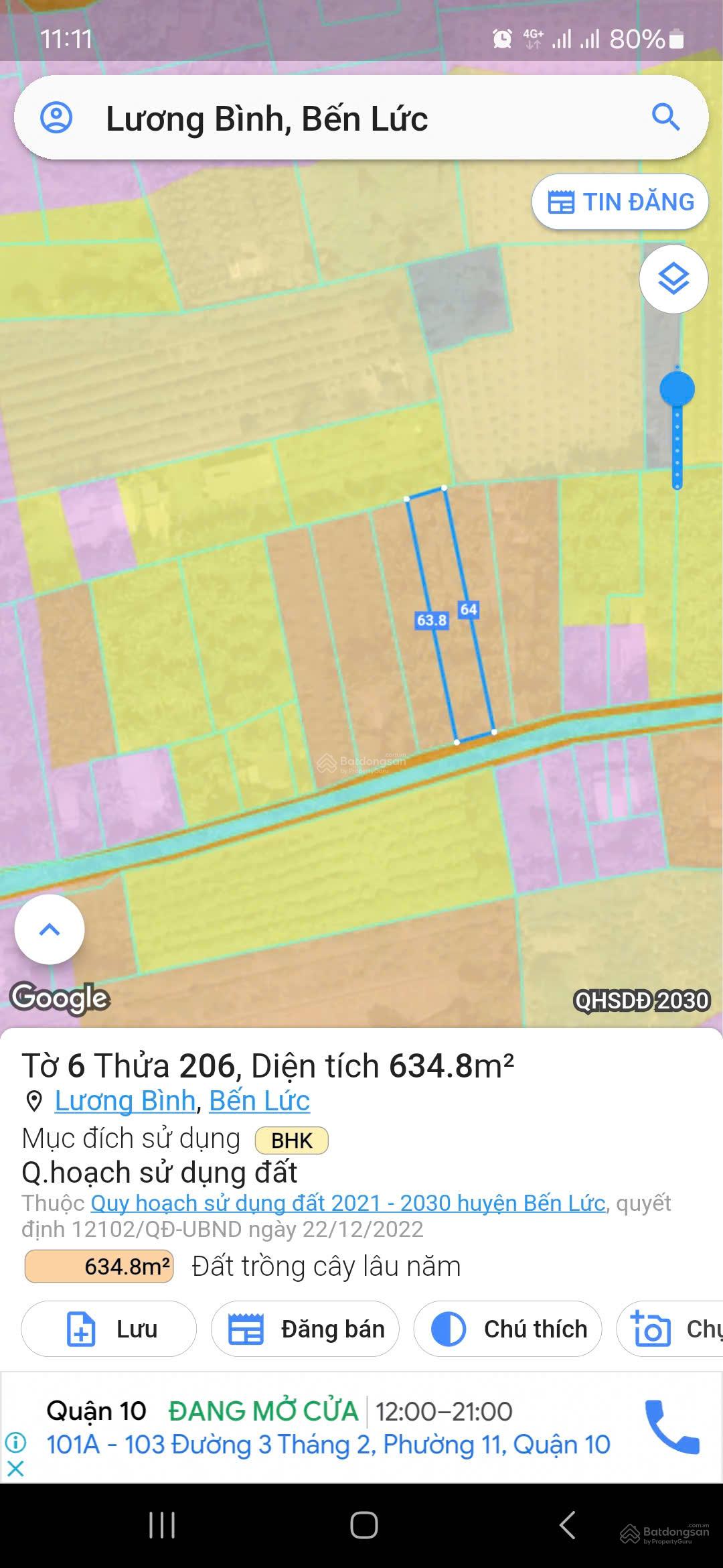 Đất nền giá siêu hời tại Lương Bình, 640m2, 830 triệu