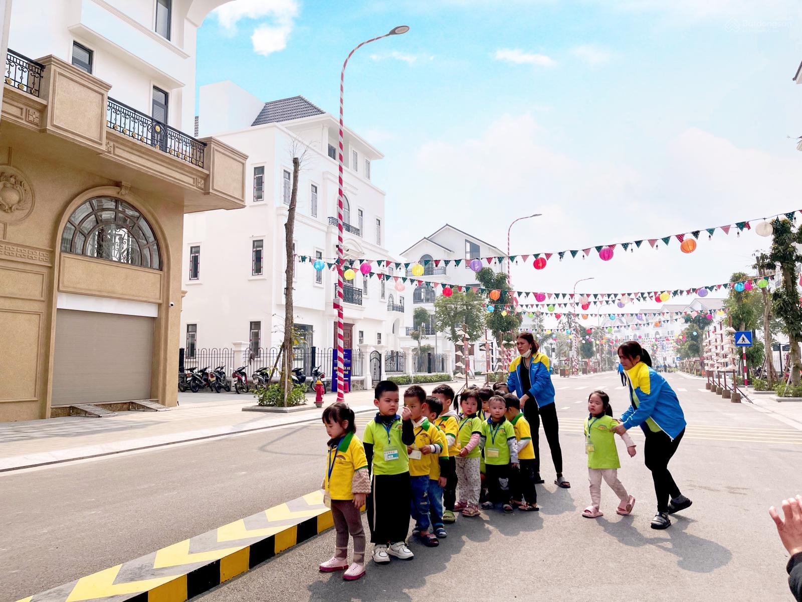 CC bán lô biệt thự nhà 2 mặt đường tại Mạnh Đức đối diện công viên, sổ cầm tay. LH 0326 569 ***